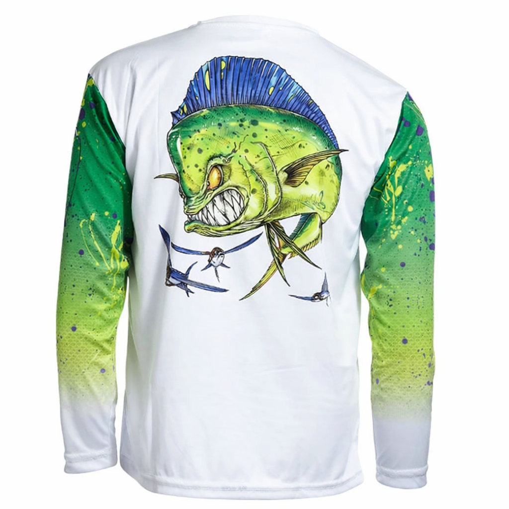 Fishing Apparel Summer Outdoor Kids Long Sleeve T-shirt Fish Wear Sun Protection