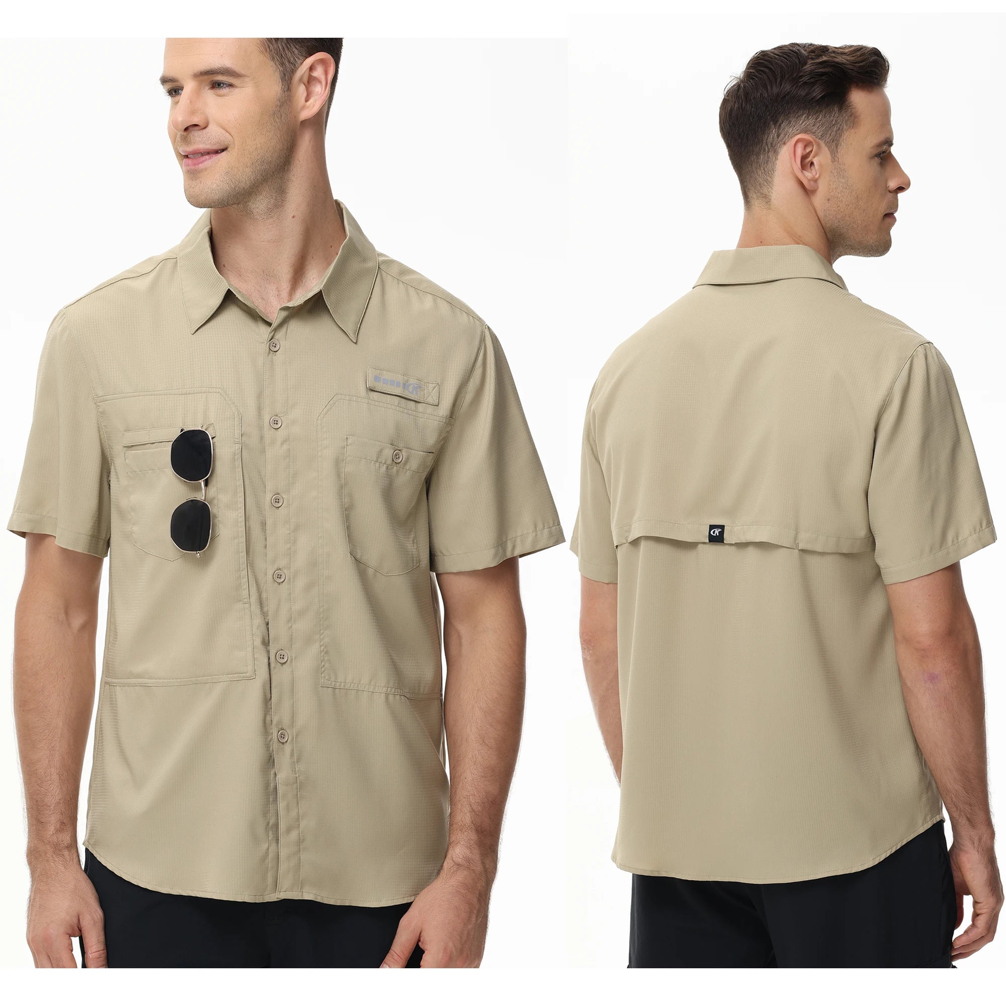 Men's Short Sleeve Lightweight Fishing Shirts