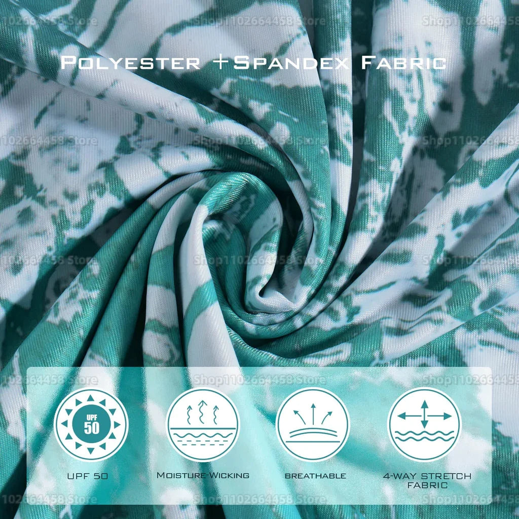 Summer Fishing Shirts HUK Long Sleeve Hooded Fishing Clothing