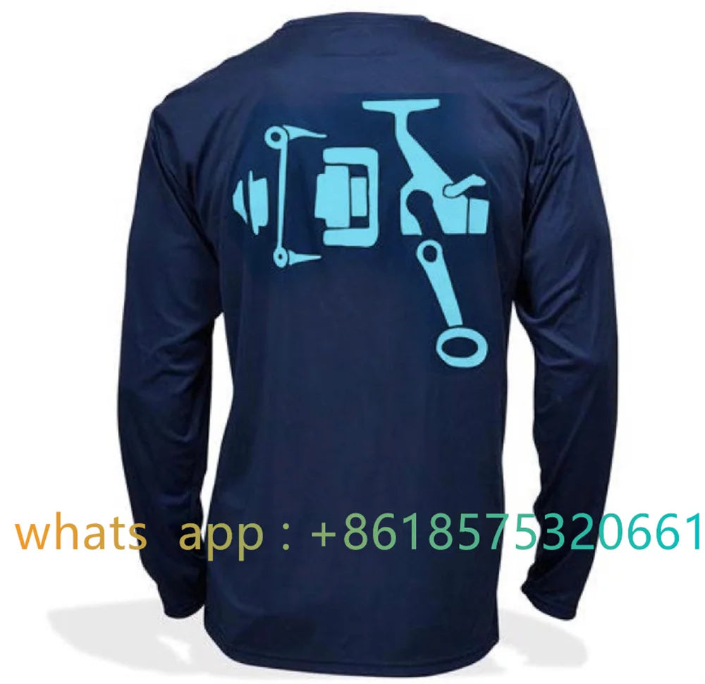 Fishing Apparel Summer Outdoor Kids Long Sleeve T-shirt Fish Wear Sun Protection