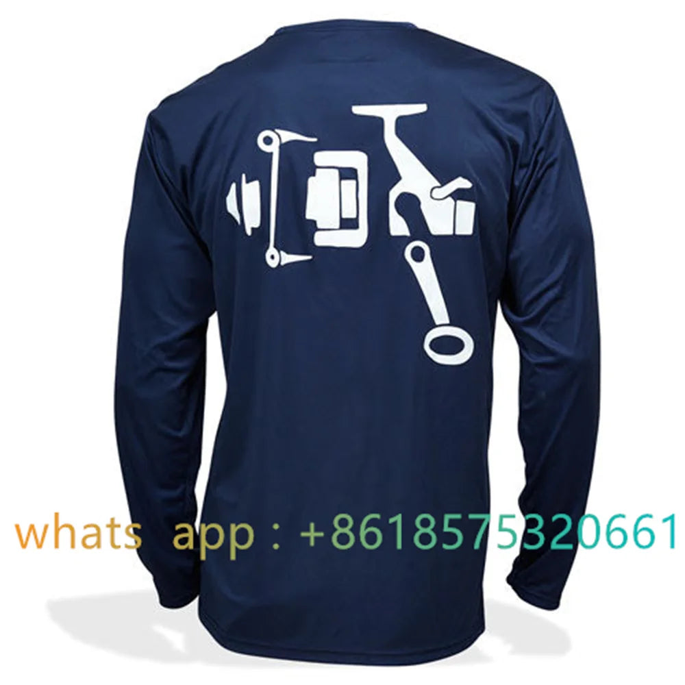 Fishing Apparel Summer Outdoor Kids Long Sleeve T-shirt Fish Wear Sun Protection