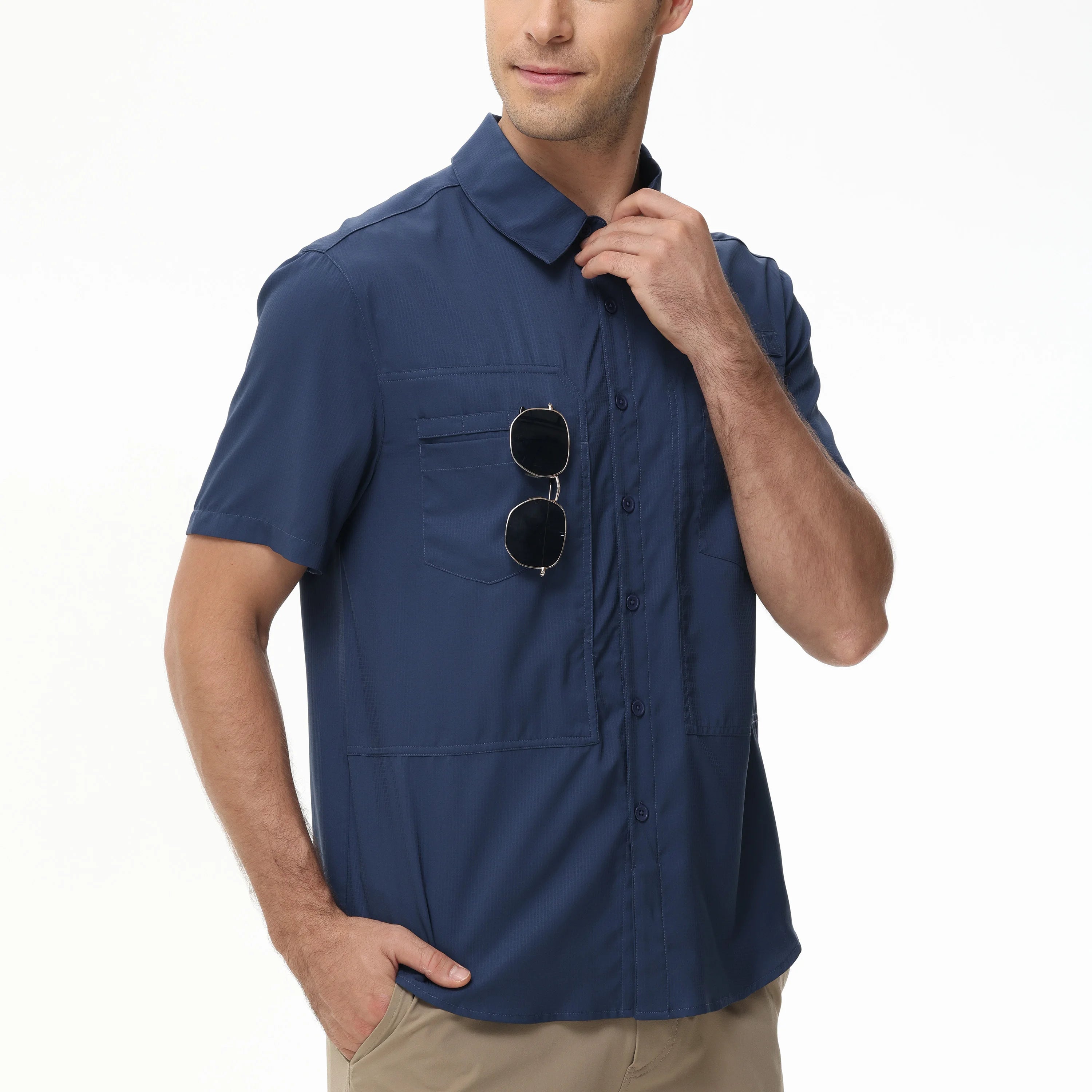 Men's Short Sleeve Lightweight Fishing Shirts