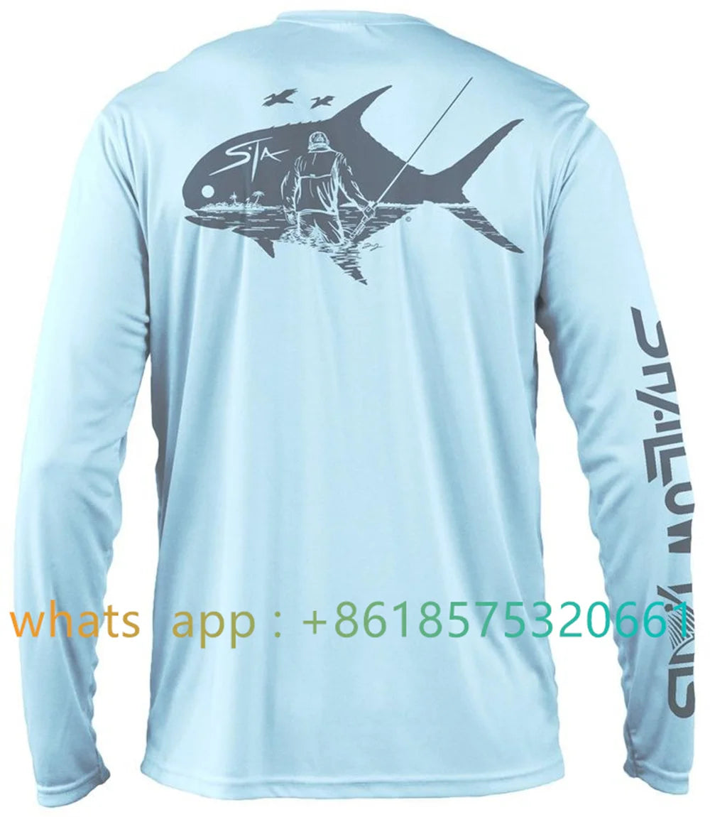 Kids Fishing T-Shirt Long Sleeve Performance Shirt