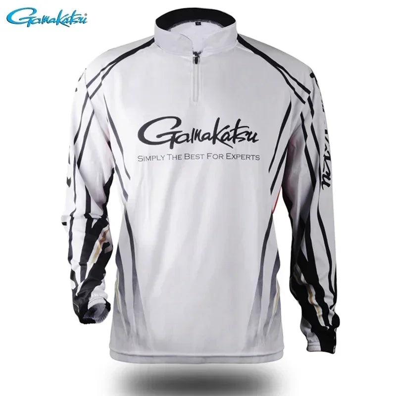 Fishing Shirts Outdoor Sport Quick Dry Mens Fishing Clothes Long Sleeve Sunscreen