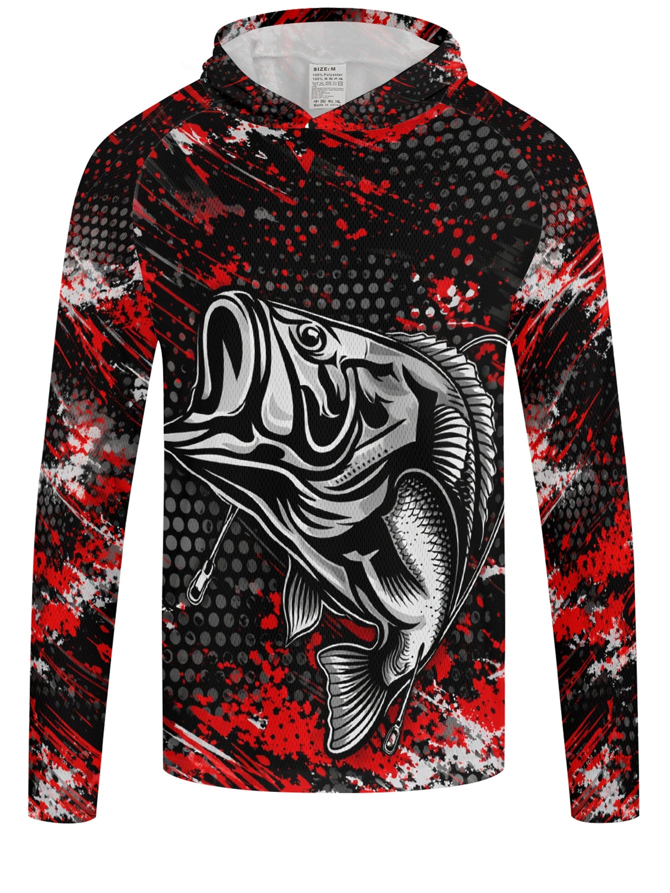 Fishing Shirt Hoodie,UPF 50+ Uv Protection Quick Dry