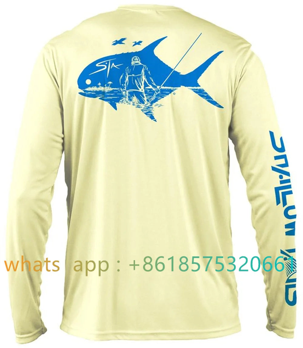Kids Fishing T-Shirt Long Sleeve Performance Shirt